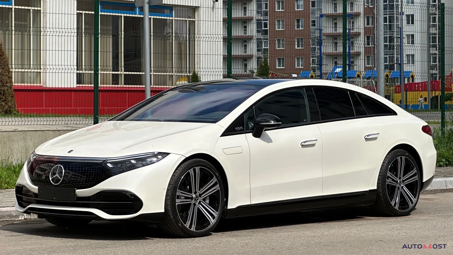 Mercedes-Benz, EQS, 2022 г., 80 км, фото 1