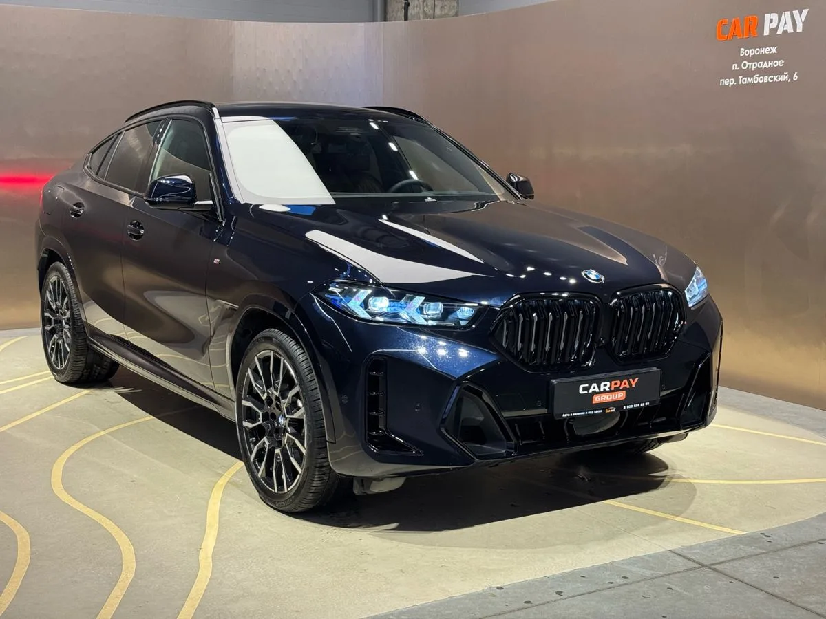 BMW, X6, 3 л., АТ, 2025 г., 6 572 км, фото 1