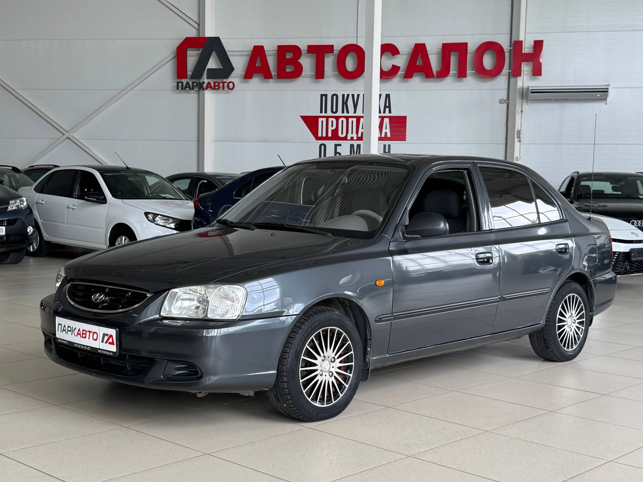 Hyundai, Accent, 1 л., МТ, 2008 г., 194 294 км, фото 1