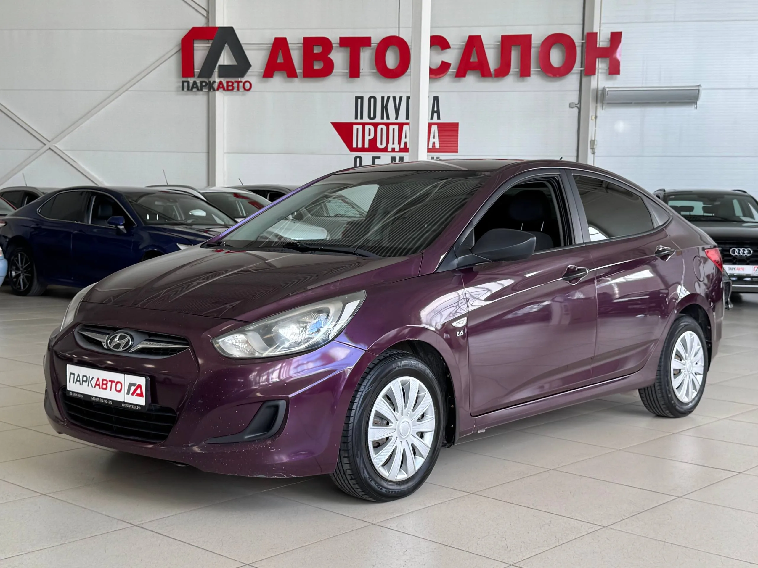 Hyundai, Solaris, 1 л., МТ, 2013 г., 156 415 км, фото 1