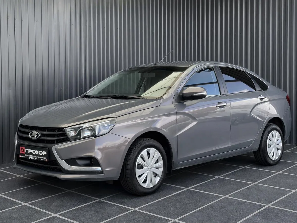 ВАЗ (LADA), Vesta, 1 л., МТ, 2016 г., 158 749 км, фото 1