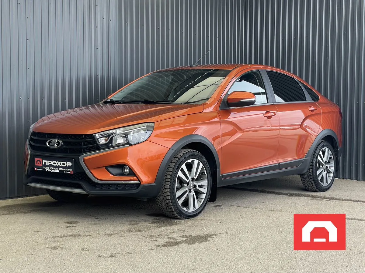 ВАЗ (LADA), Vesta Cross, 1 л., МТ, 2021 г., 102 269 км, фото 1