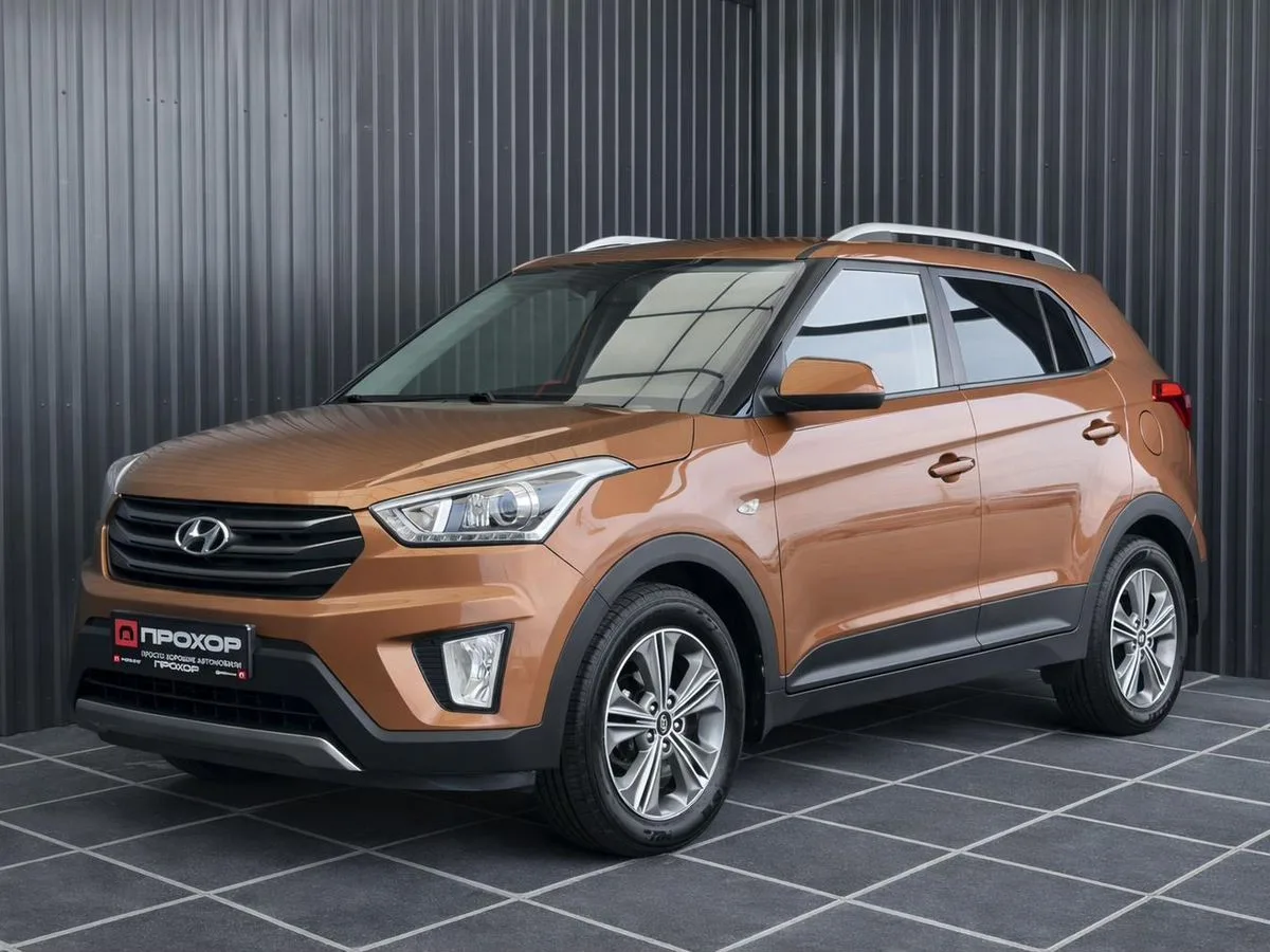 Hyundai, Creta, 1 л., АТ, 2017 г., 140 347 км, фото 1