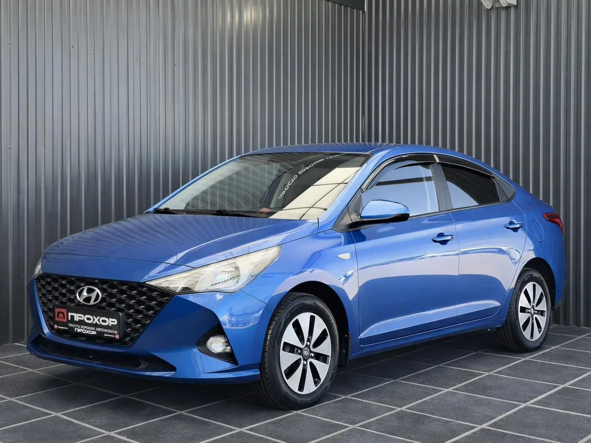 Hyundai, Solaris, 1 л., МТ, 2021 г., 56 167 км, фото 1