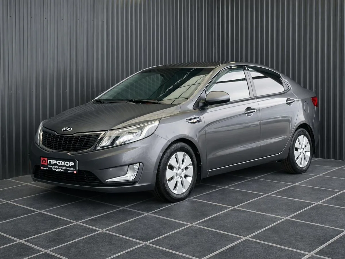 Kia, Rio, 1 л., АТ, 2014 г., 117 573 км, фото 1