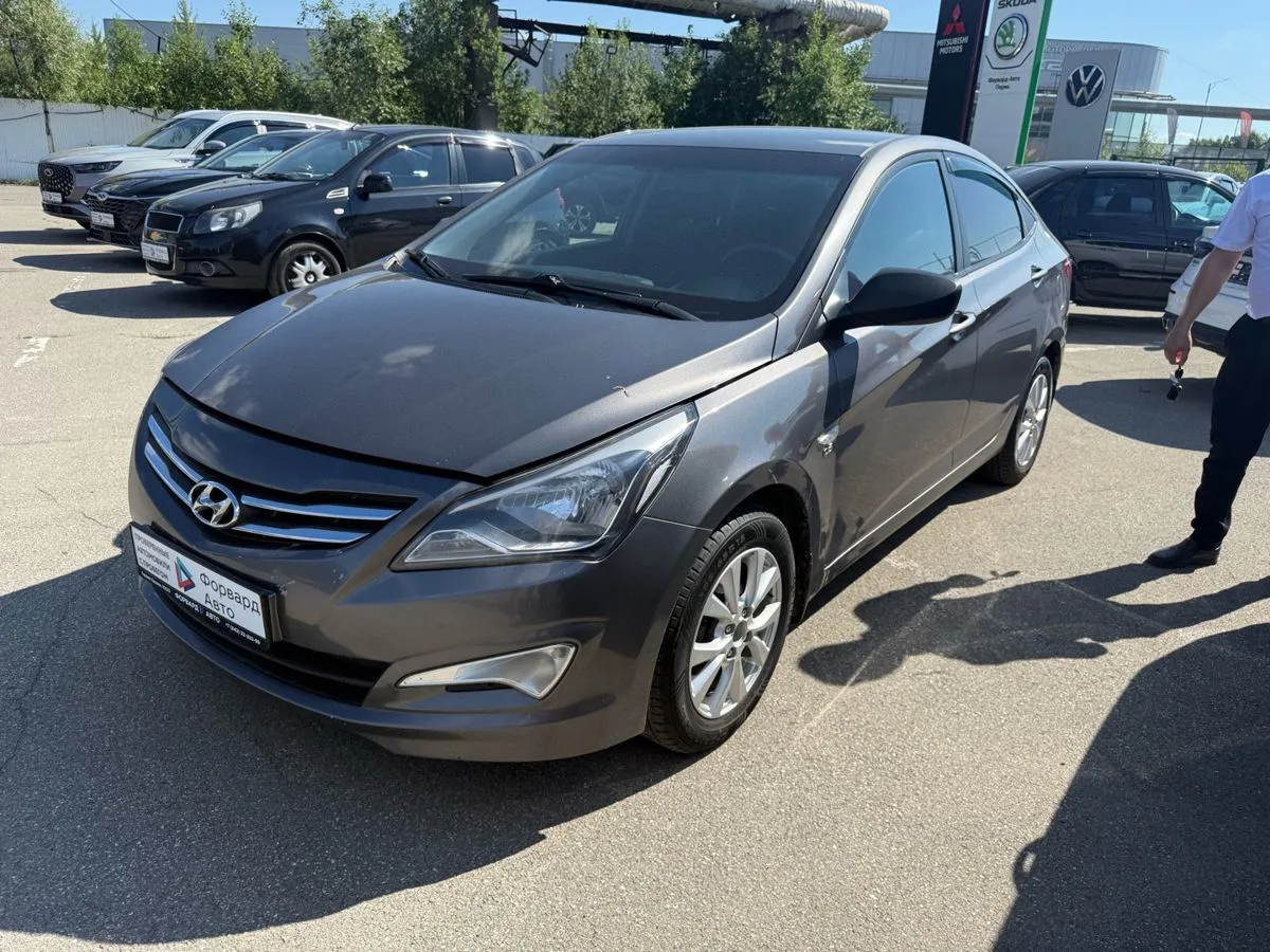 Hyundai, Solaris, 1 л., МТ, 2016 г., 194 000 км, фото 1