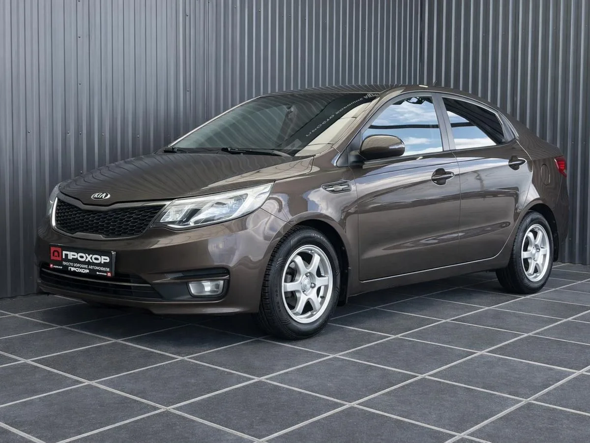 Kia, Rio, 1 л., АТ, 2016 г., 201 693 км, фото 1