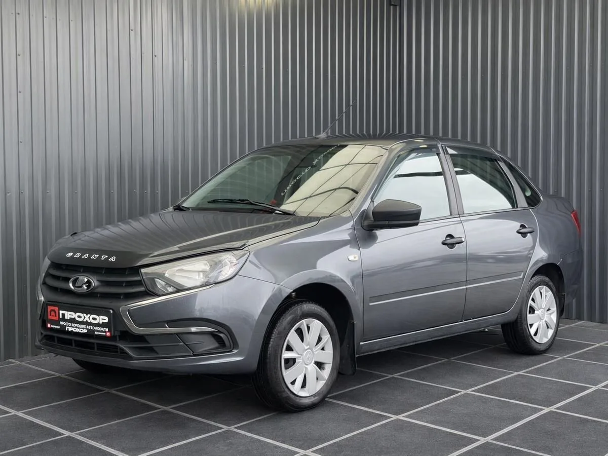 ВАЗ (LADA), Granta, 1 л., МТ, 2020 г., 64 921 км, фото 1