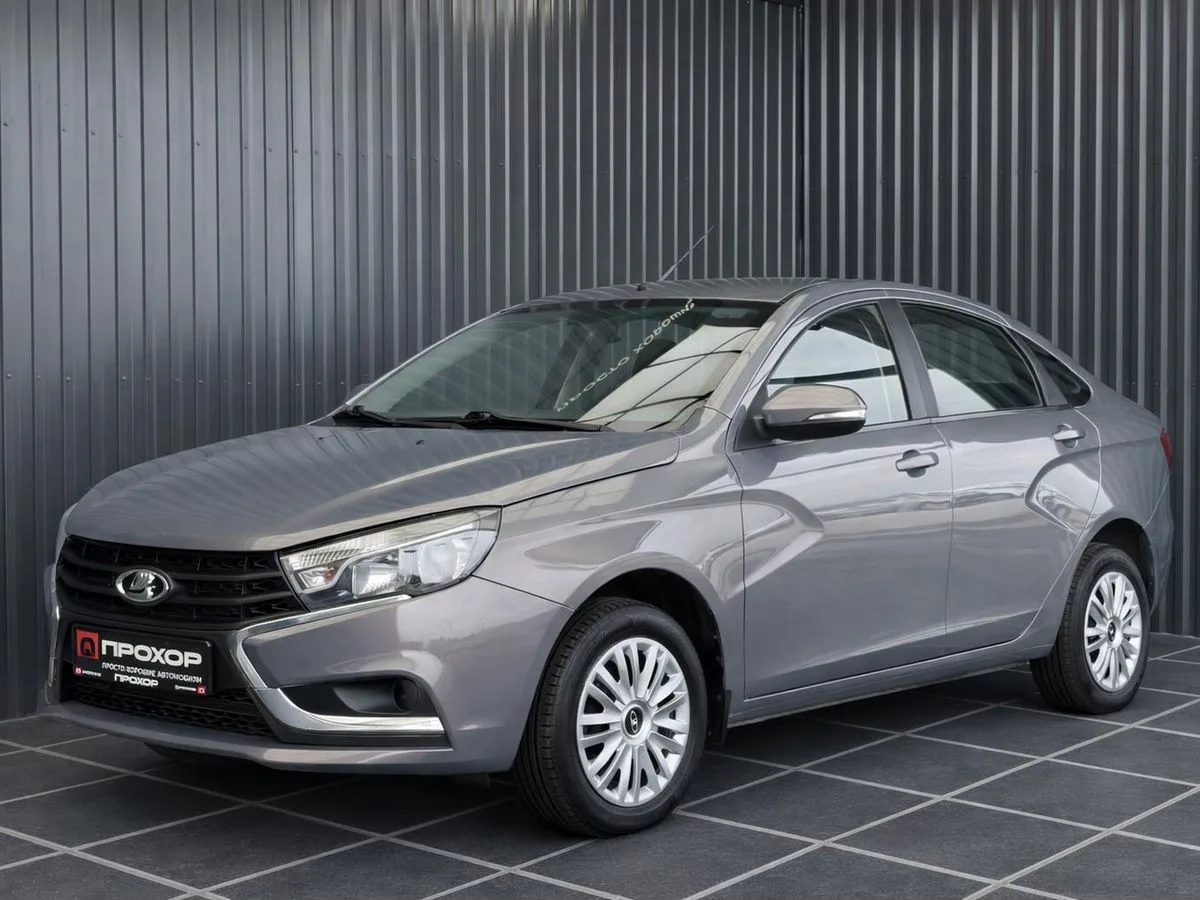 ВАЗ (LADA), Vesta, 1 л., МТ, 2019 г., 112 517 км, фото 1