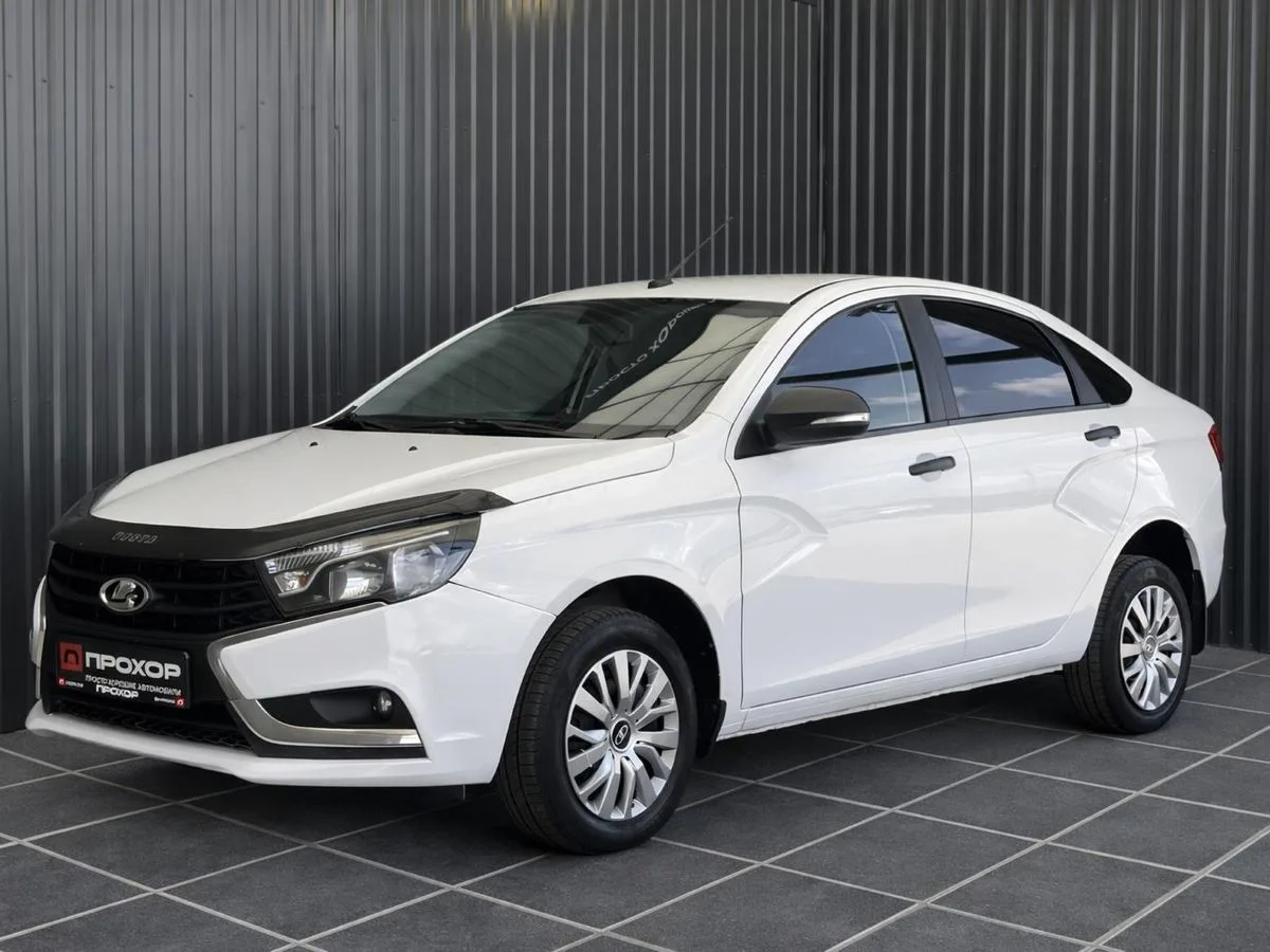 ВАЗ (LADA), Vesta, 1 л., МТ, 2019 г., 129 247 км, фото 1