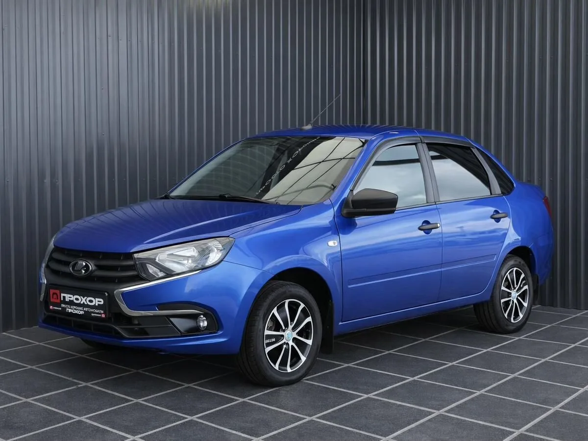 ВАЗ (LADA), Granta, 1 л., МТ, 2021 г., 90 463 км, фото 1