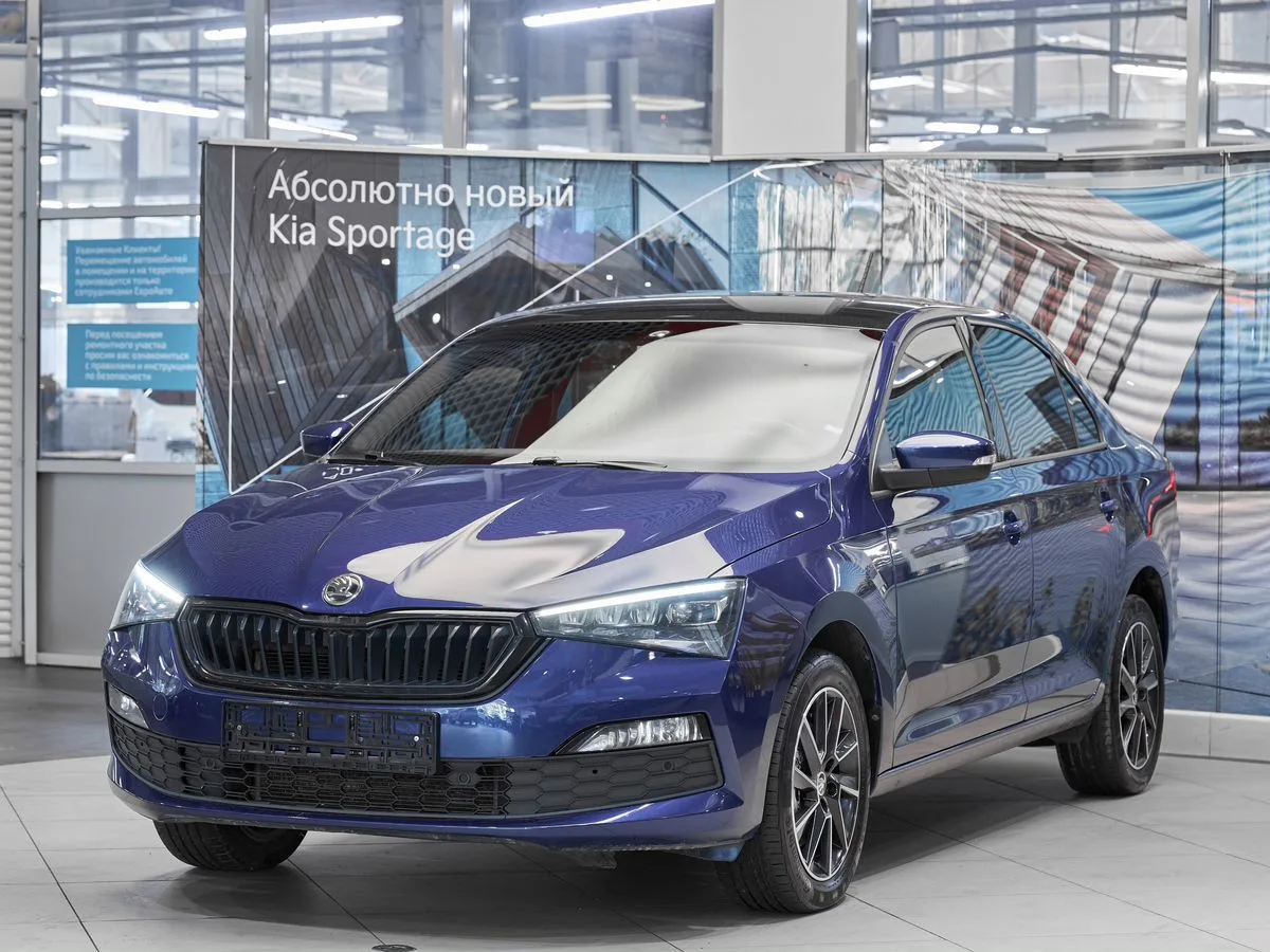 Skoda, Rapid, 1.6 л., АТ, 2022 г., 120 300 км, фото 1
