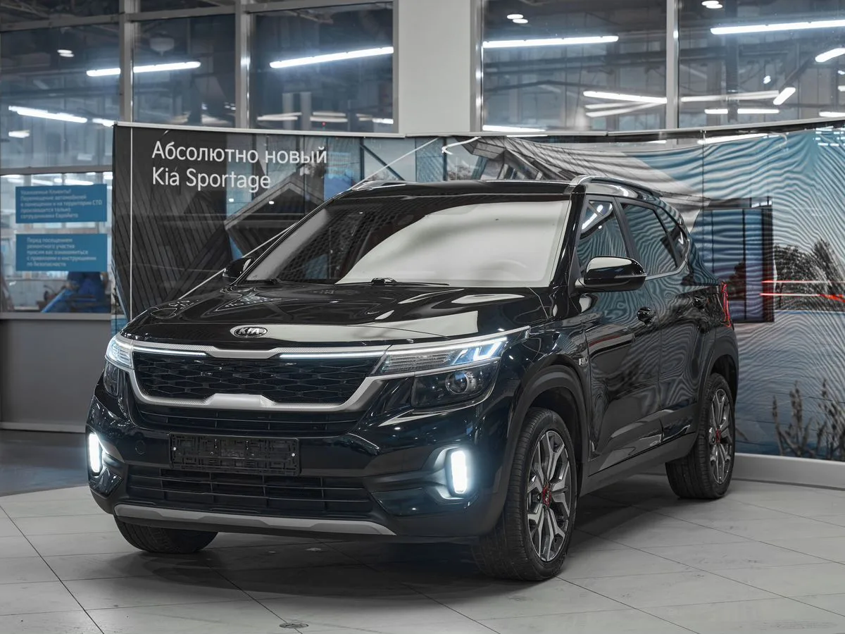 Kia, Seltos, 1.6 л., АТ, 2021 г., 109 400 км, фото 1