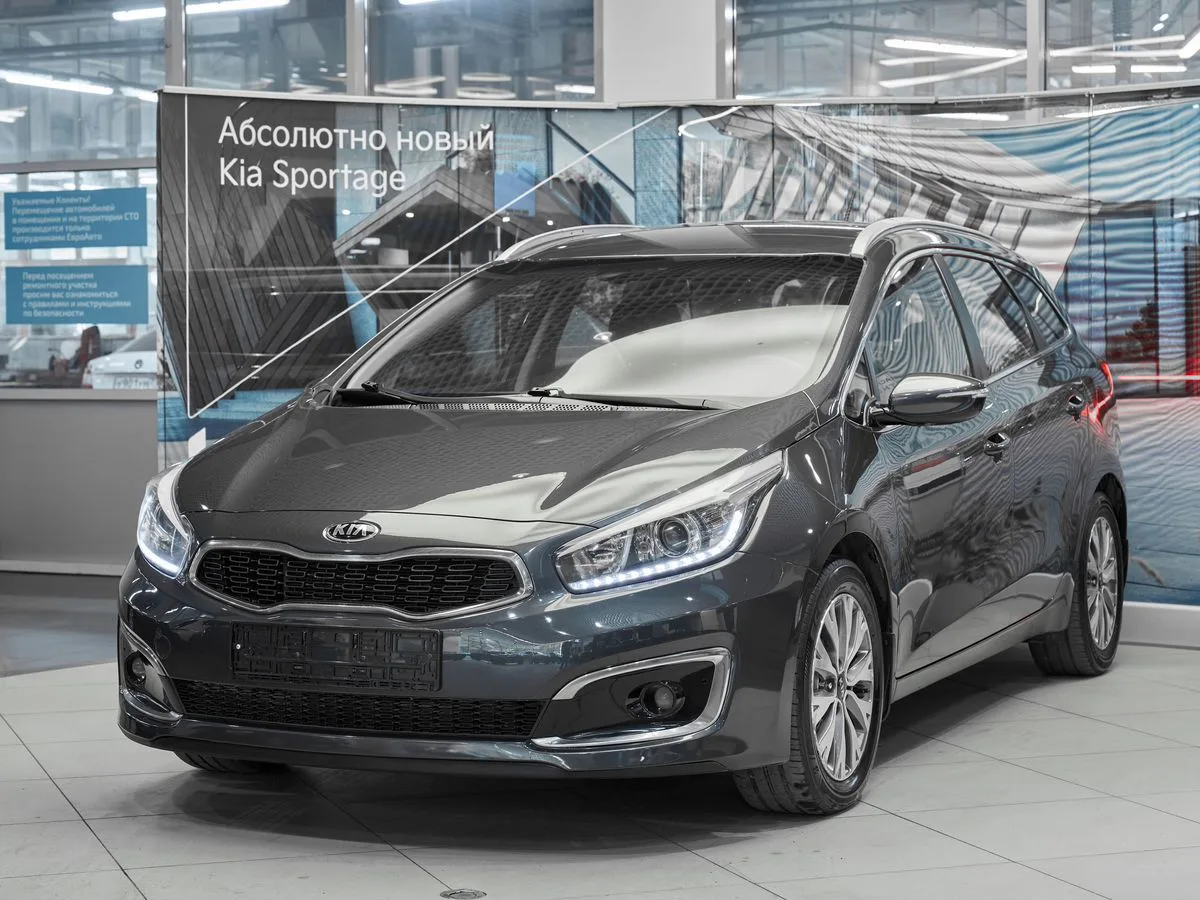 Kia, Ceed, 1.6 л., АМТ, 2016 г., 194 800 км, фото 1