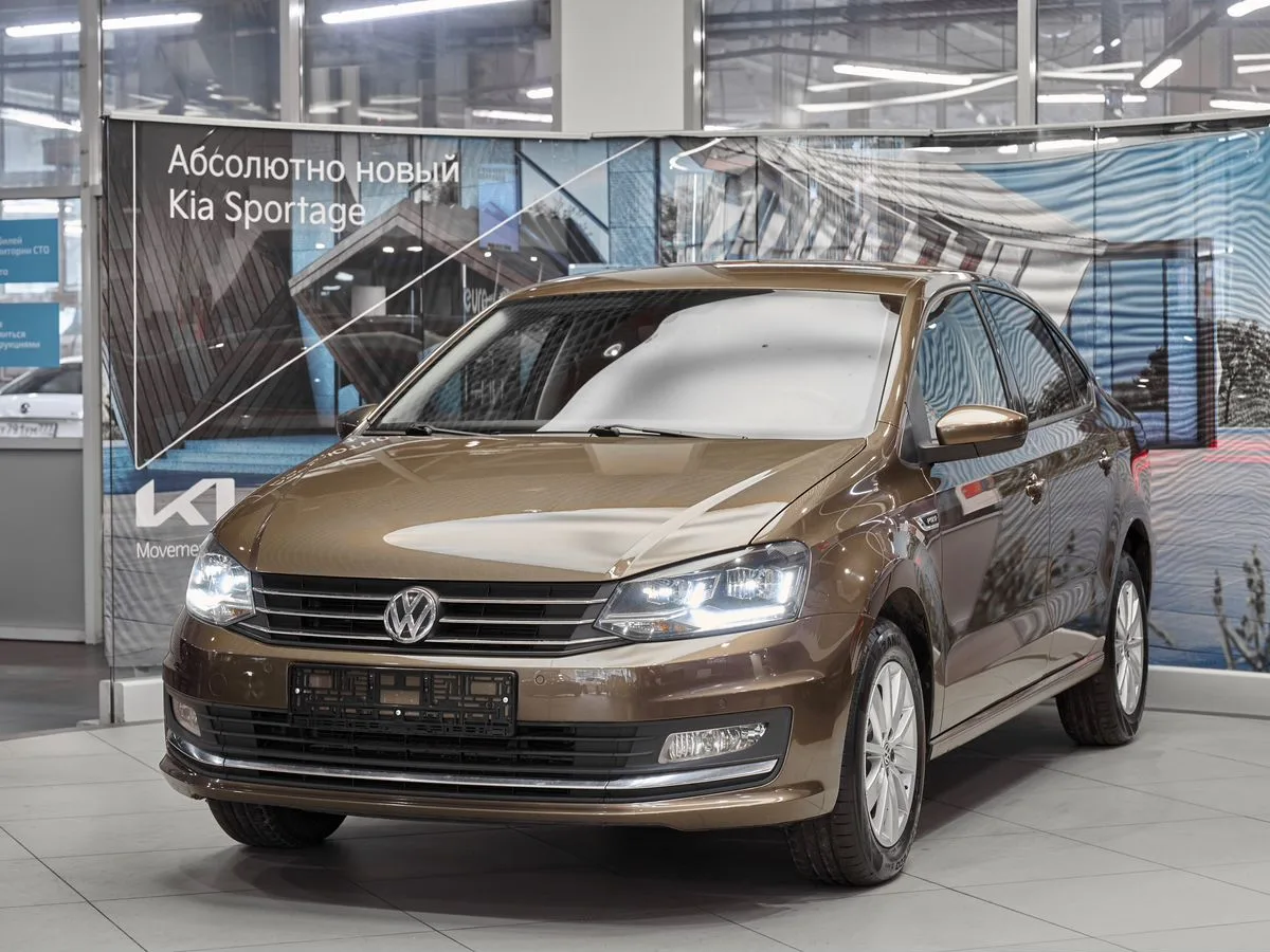 Volkswagen, Polo, 1.4 л., АМТ, 2018 г., 112 300 км, фото 1