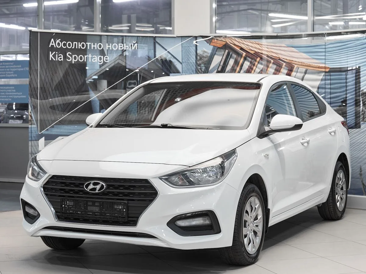 Hyundai, Solaris, 1.6 л., АТ, 2019 г., 224 200 км, фото 1