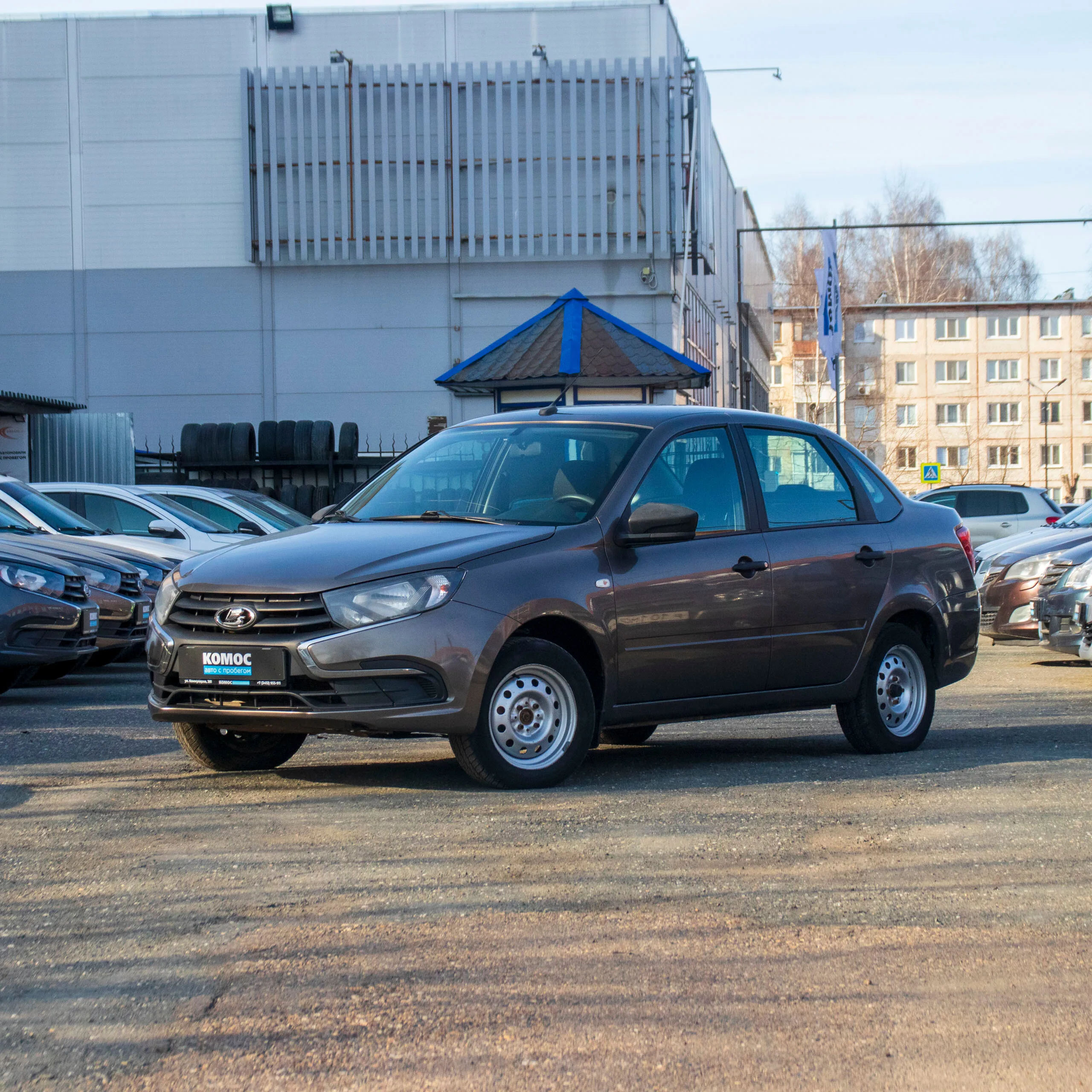 ВАЗ (LADA), Granta, 1.6 л., МТ, 2018 г., 94 000 км, фото 1