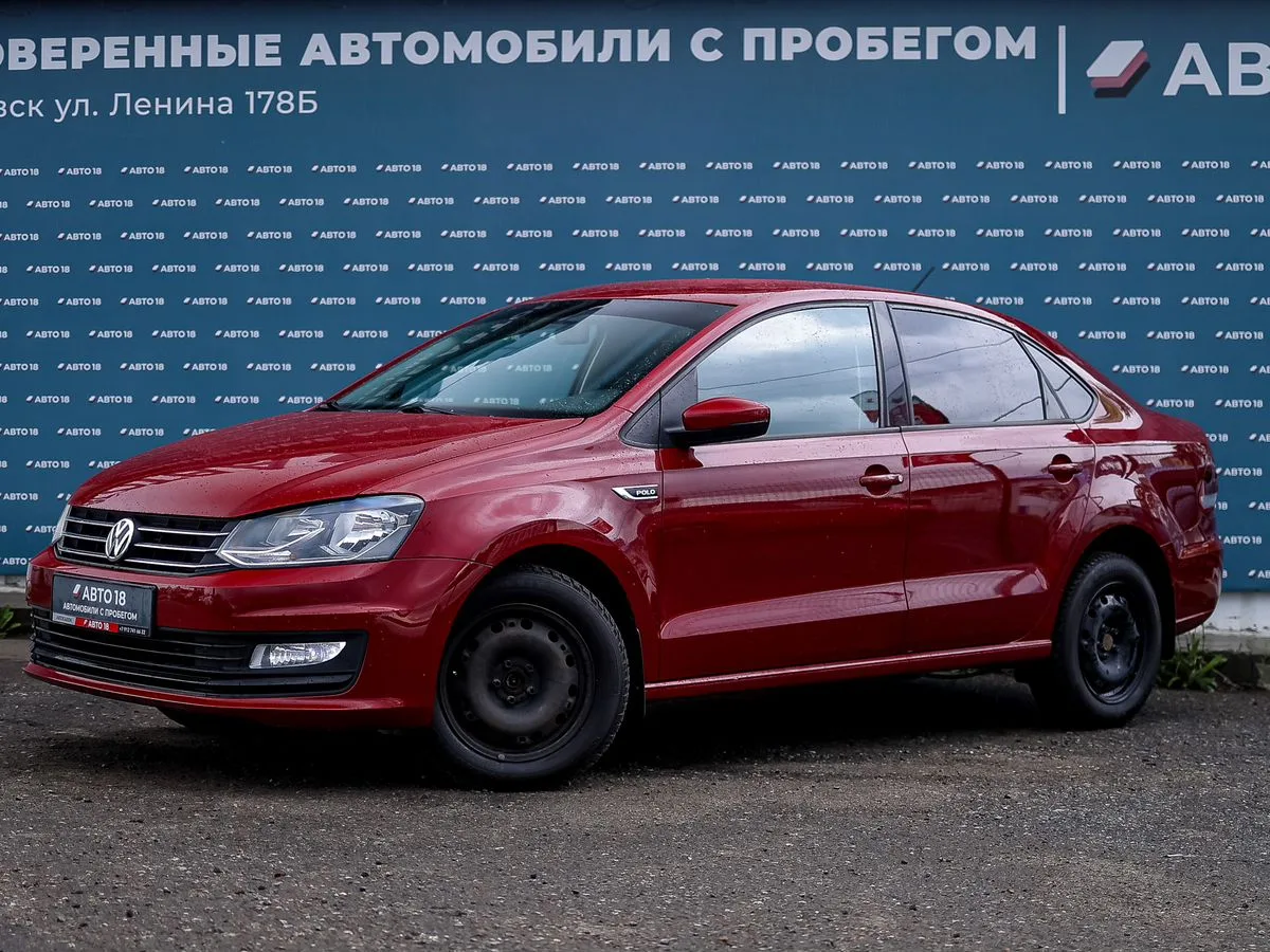 Volkswagen, Polo, 1.6 л., АТ, 2018 г., 88 650 км, фото 1