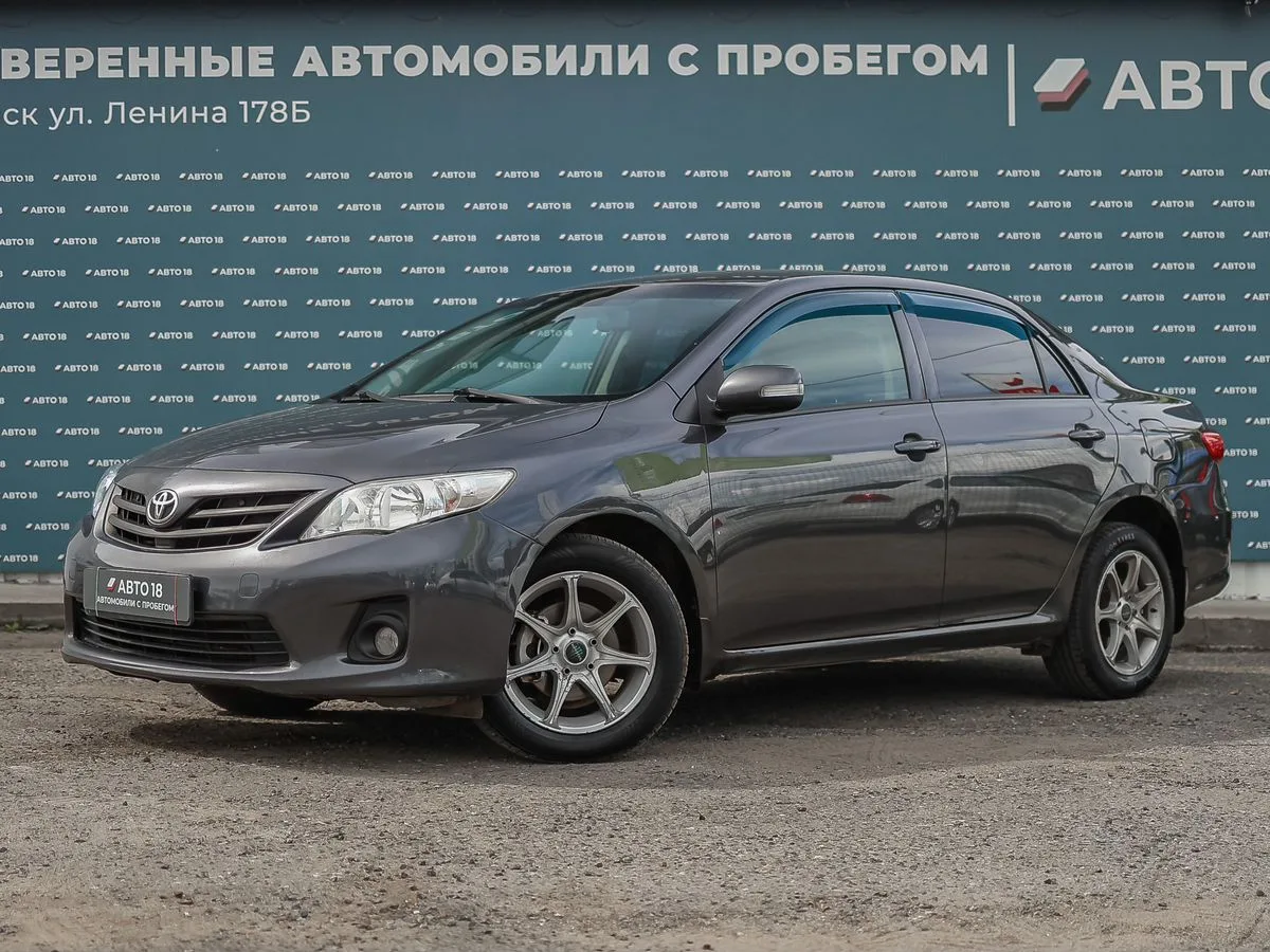 Toyota, Corolla, 1.6 л., МТ, 2012 г., 264 732 км, фото 1