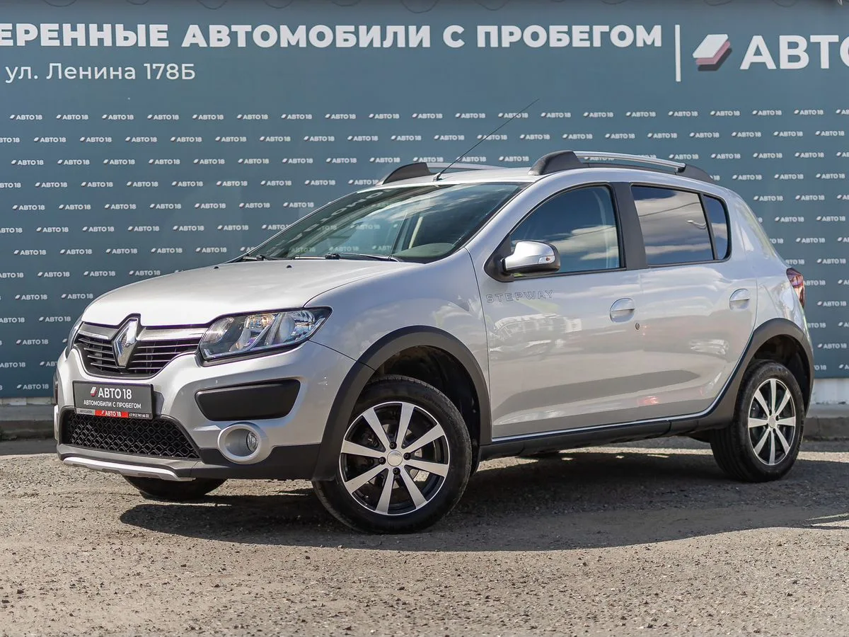 Renault, Sandero Stepway, 1.6 л., МТ, 2015 г., 110 849 км, фото 1