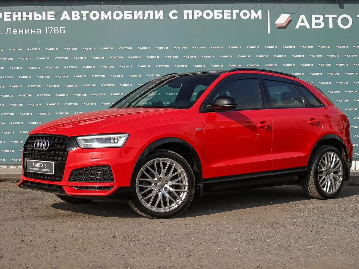 Audi, Q3, 2.0 л., АМТ, 2018 г., 123 194 км, фото 1