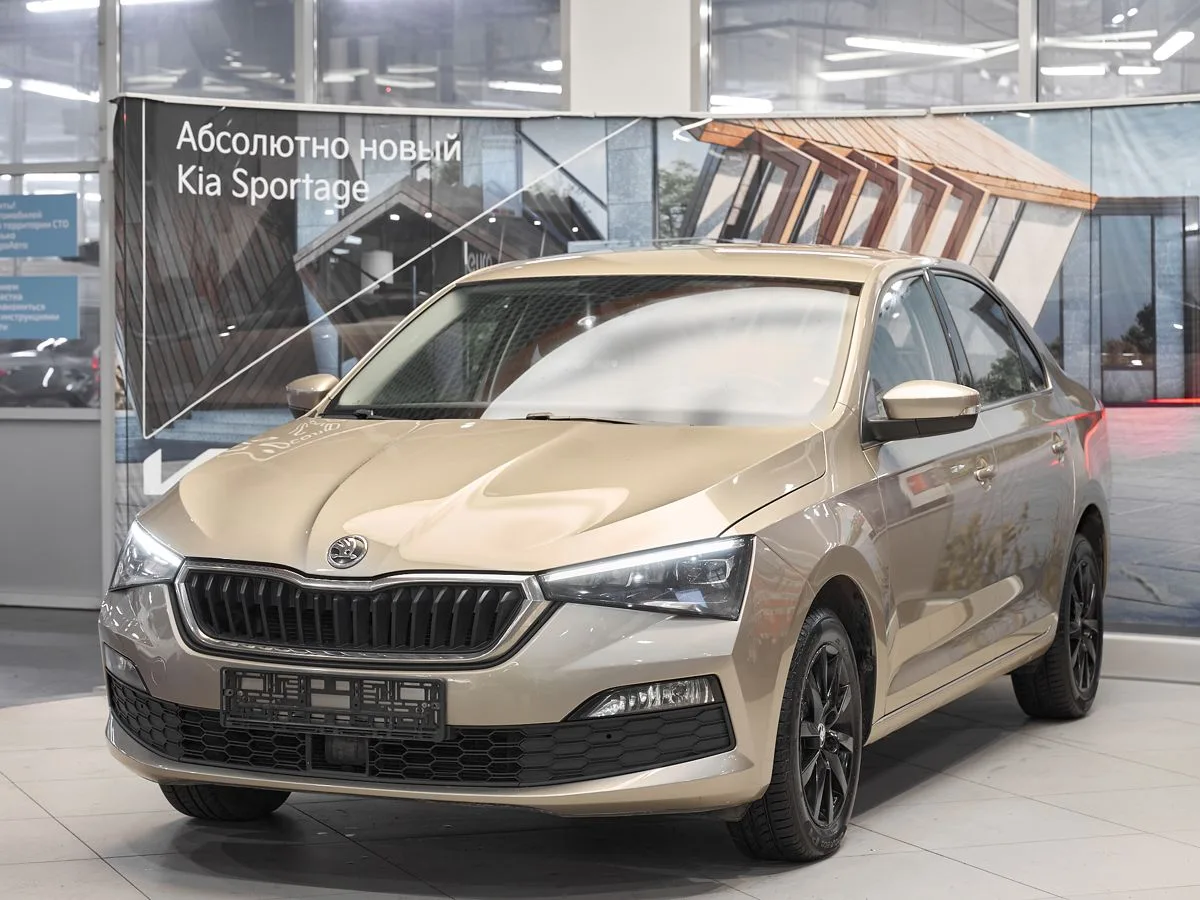 Skoda, Rapid, 1.4 л., АМТ, 2020 г., 105 500 км, фото 1