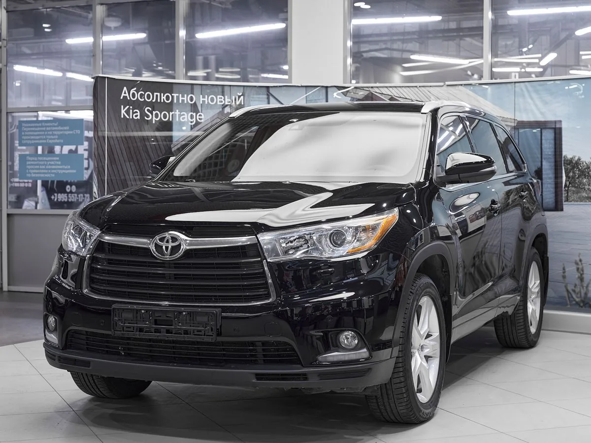 Toyota, Highlander, 3.5 л., АТ, 2014 г., 205 700 км, фото 1