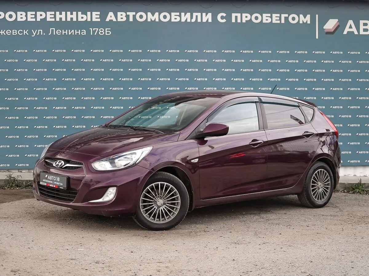 Hyundai Solaris 1.4 MT (107 л.с.), 2011, фото 1