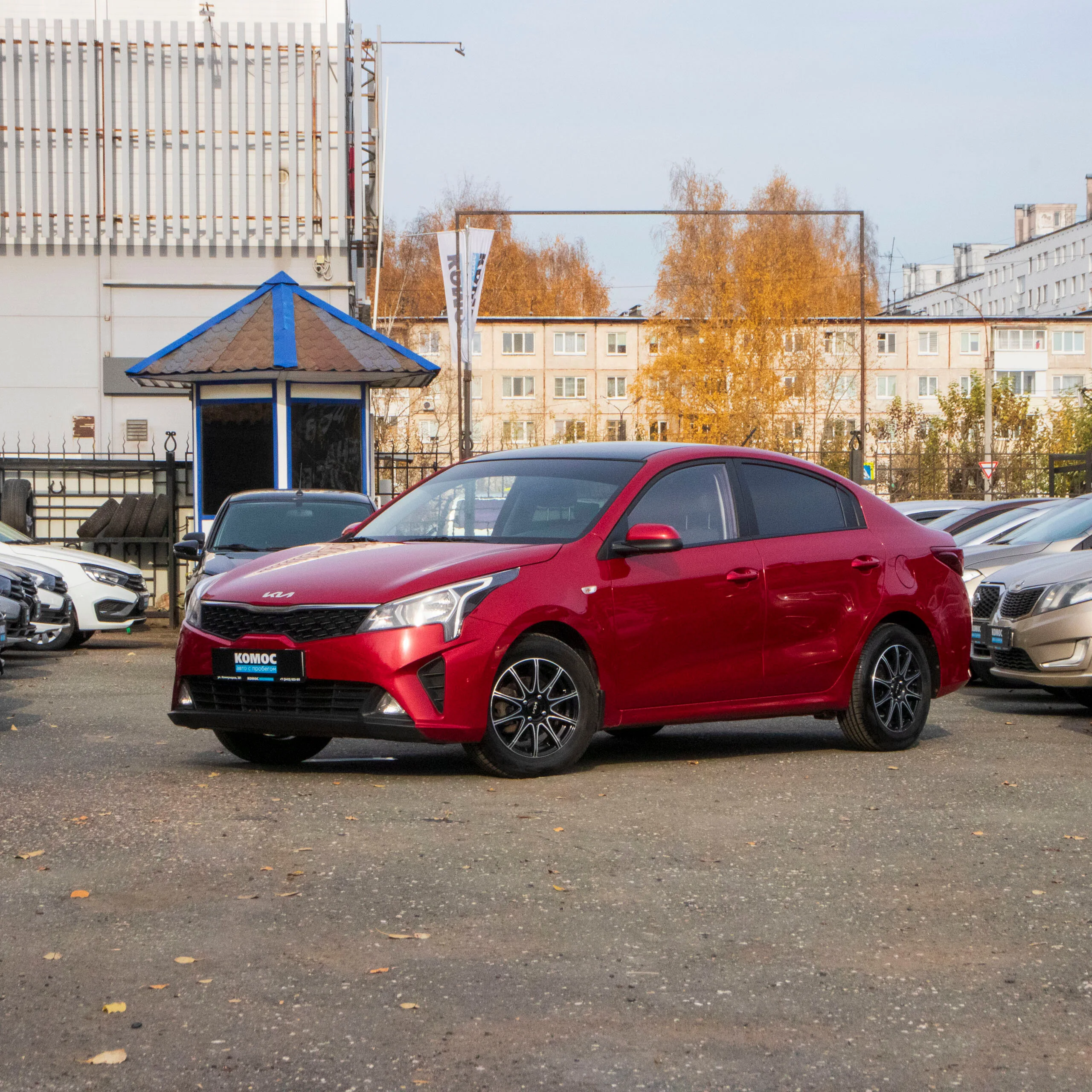 KIA Rio 1.6 AT (123 л.с.), 2021, фото 1