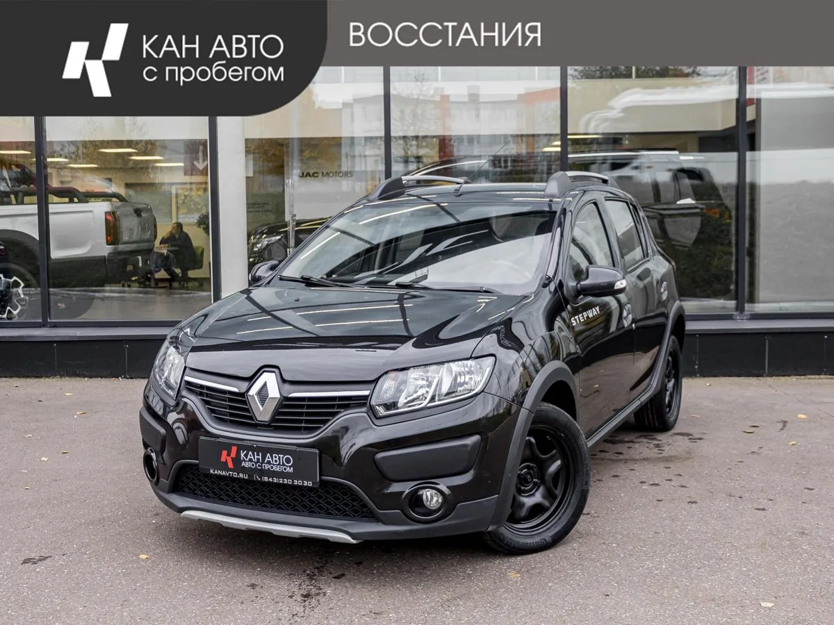 Renault Sandero Stepway 1.6 MT (82 л.с.), 2017, фото 1