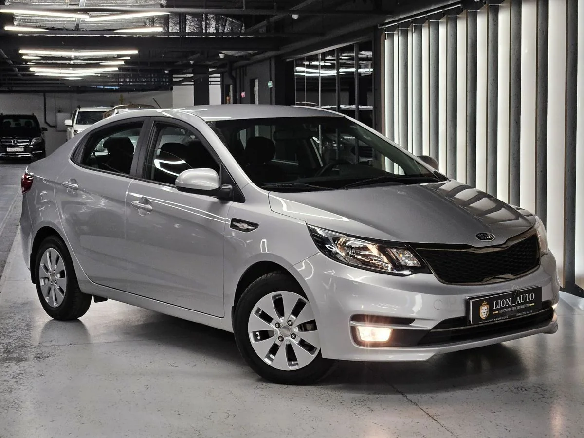 Kia Rio 1.4 AT (107 л.с.), 2016, фото 1