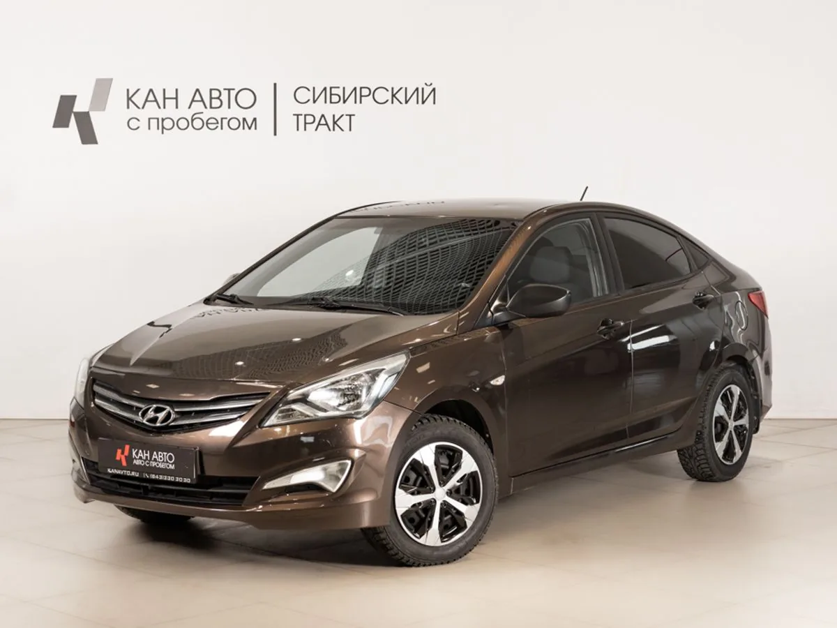 Hyundai Solaris 1.4 MT (107 л.с.), 2015, фото 1