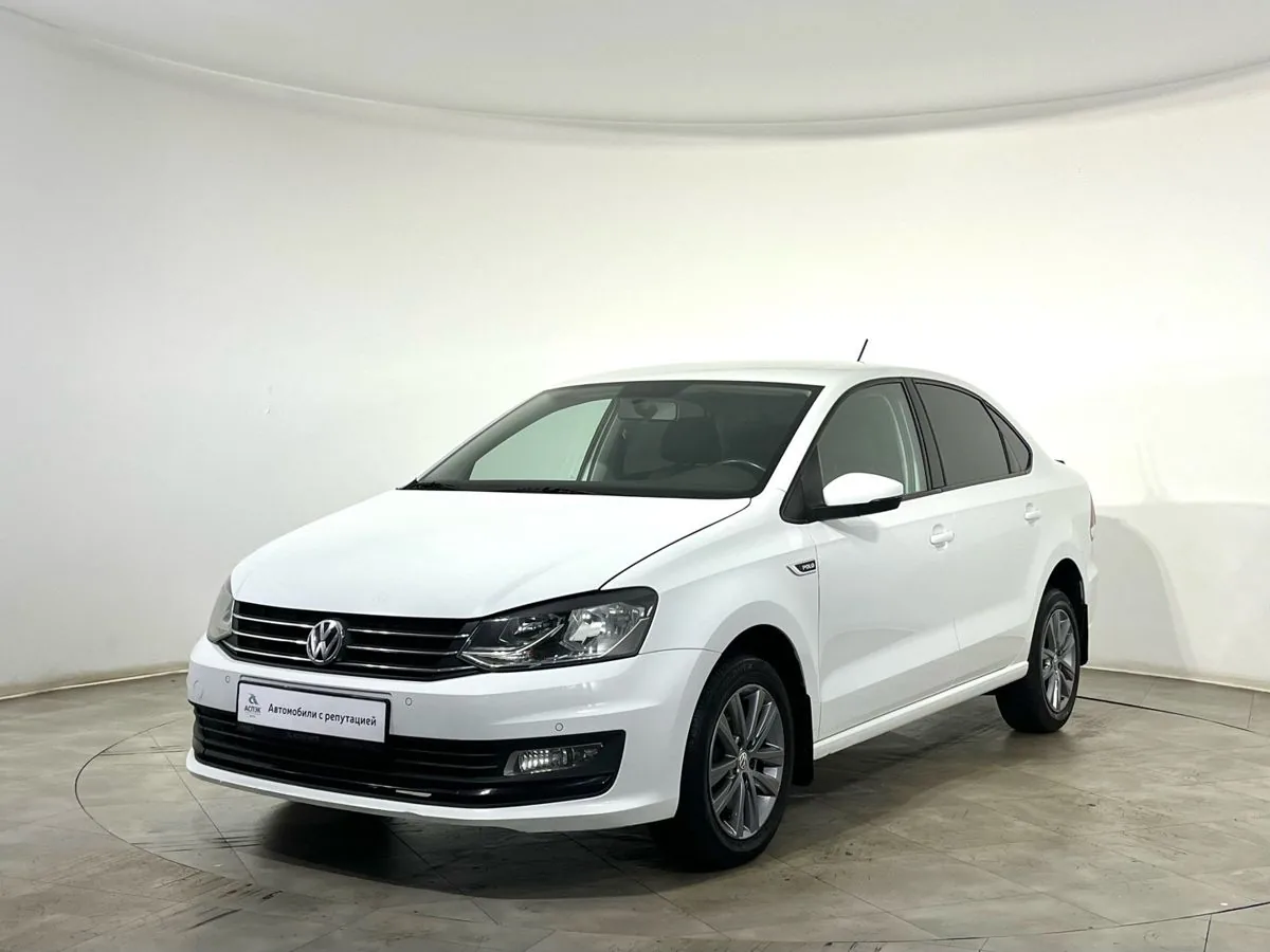 Volkswagen Polo 1.6 AT (110 л.с.), 2019, фото 1