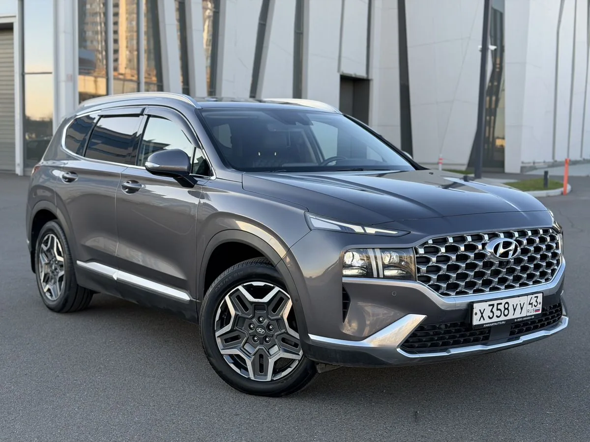 Hyundai Santa Fe 2.2 CRDi 4WD DCT (199 л.с.), 2021, фото 1