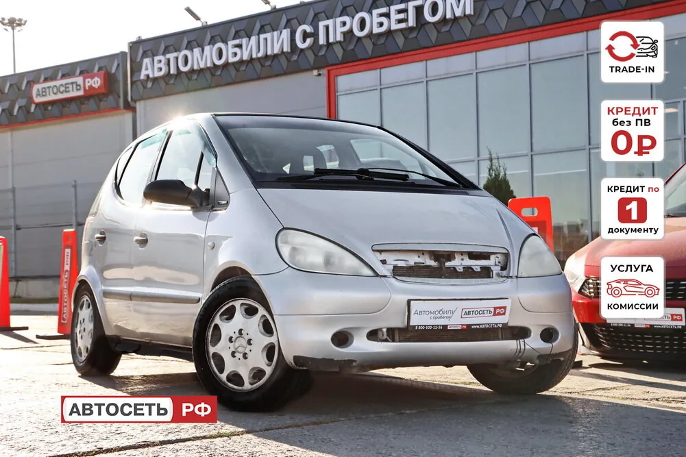 Mercedes-Benz A-класс A 140 1.4 MT (82 л.с.), 2001, фото 1