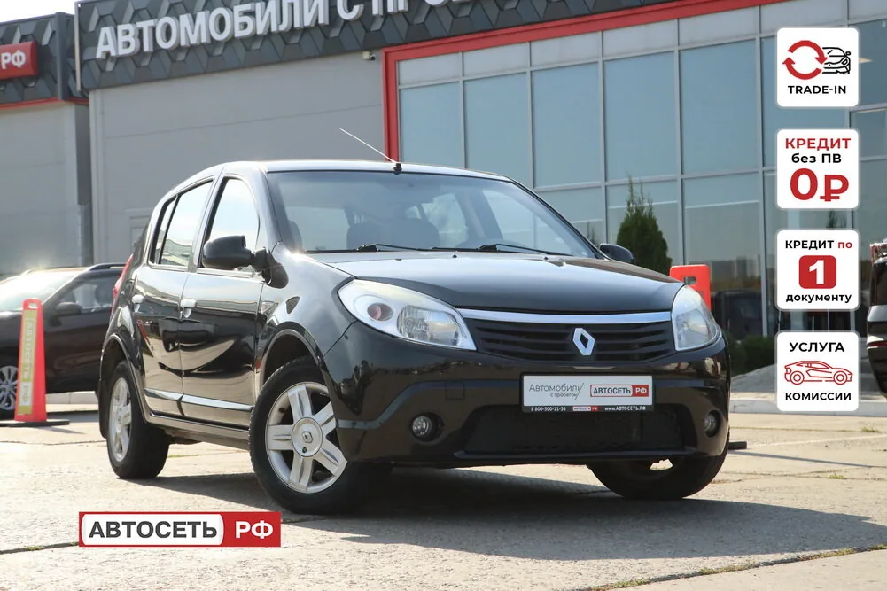 Renault Sandero 1.6 MT (84 л.с.), 2011, фото 1