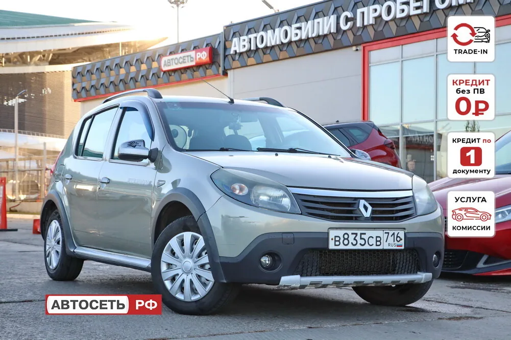 Renault Sandero Stepway 1.6 AT (103 л.с.), 2011, фото 1