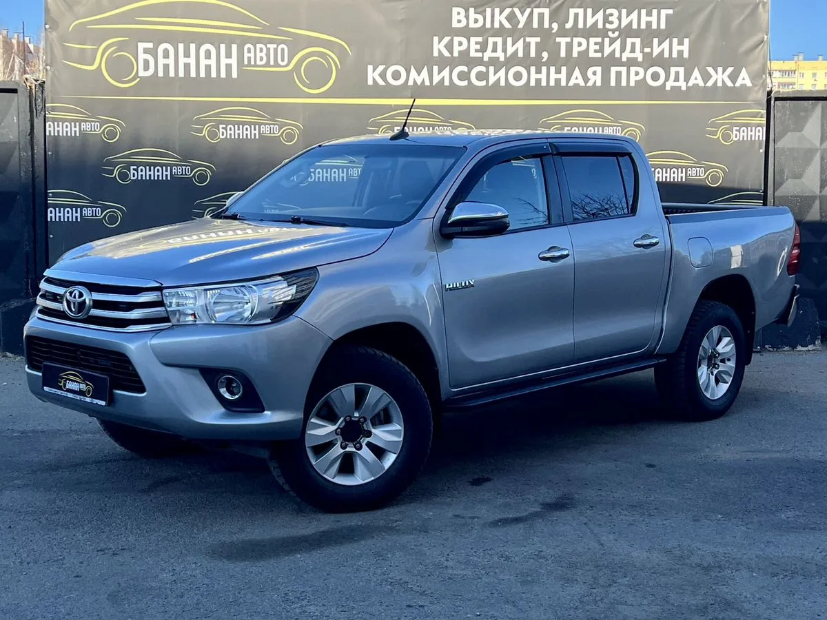 Toyota Hilux 2.4 D-4D MT (150 л.с.), 2017, фото 1
