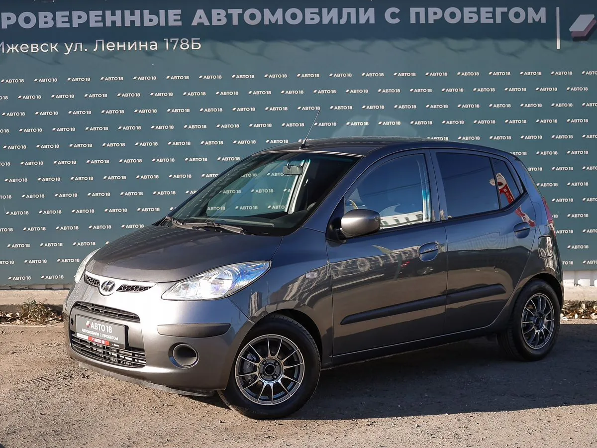 Hyundai i10 1.2 MT (78 л.с.), 2008, фото 1