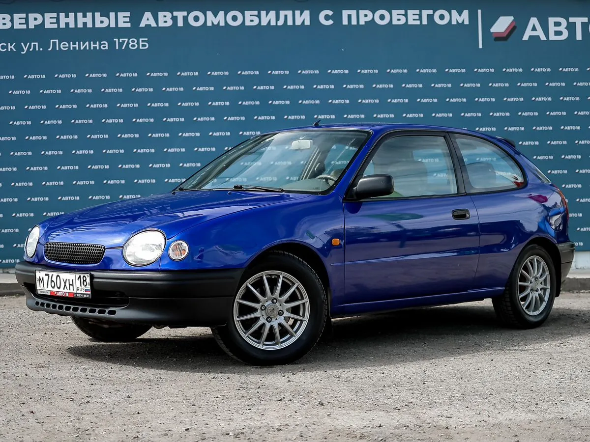 Toyota Corolla 1.3 MT (85 л.с.), 1997, фото 1